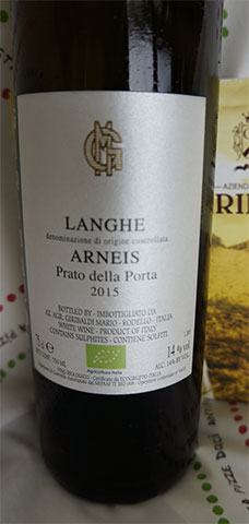 Biowein Arneis delle Langhe