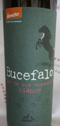 Bucefalo Demeter Vino bianco aus rosinierten Trauben